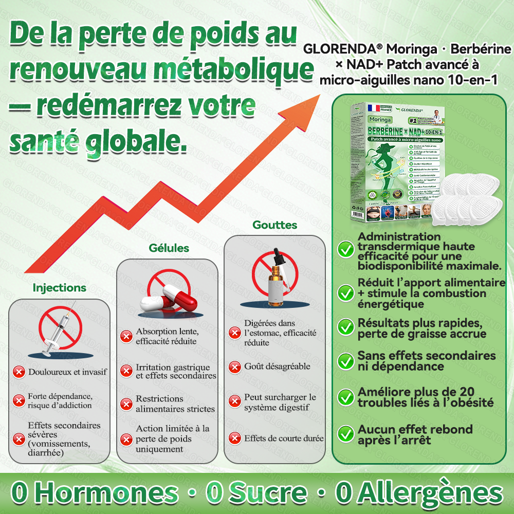 Plus que 10 boîtes ! 𝐆𝐋𝐎𝑹𝑬𝑵𝑫𝗔🎁 -30 % aujourd’hui ! Recommandée par les médecins : 4 à 6 boîtes pour aider à limiter l’effet rebond. Offre limitée, jusqu’à épuisement des stocks ! 🎁